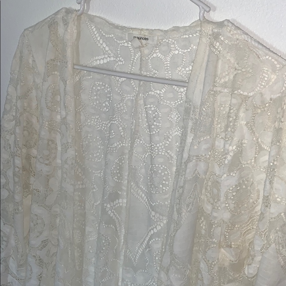 Maurices lace Kimono